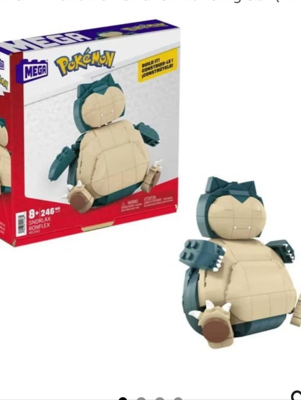 Mattel MEGA - Pokémon Snorlax Building Set (HLB70)